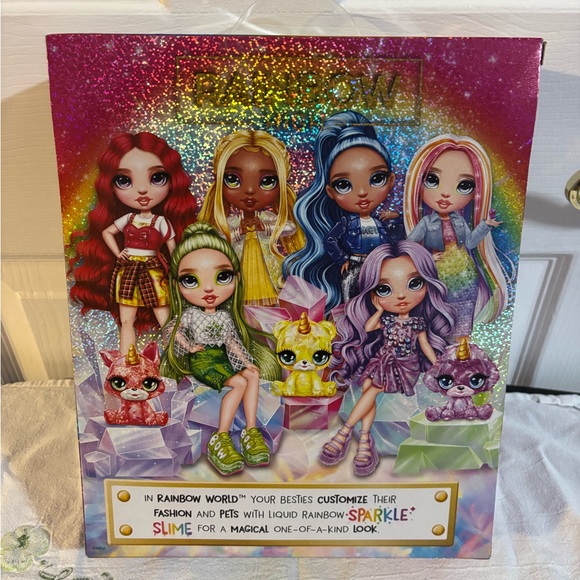 Rainbow High Amaya Raine Doll with Unicorn - Picture 2 of 5